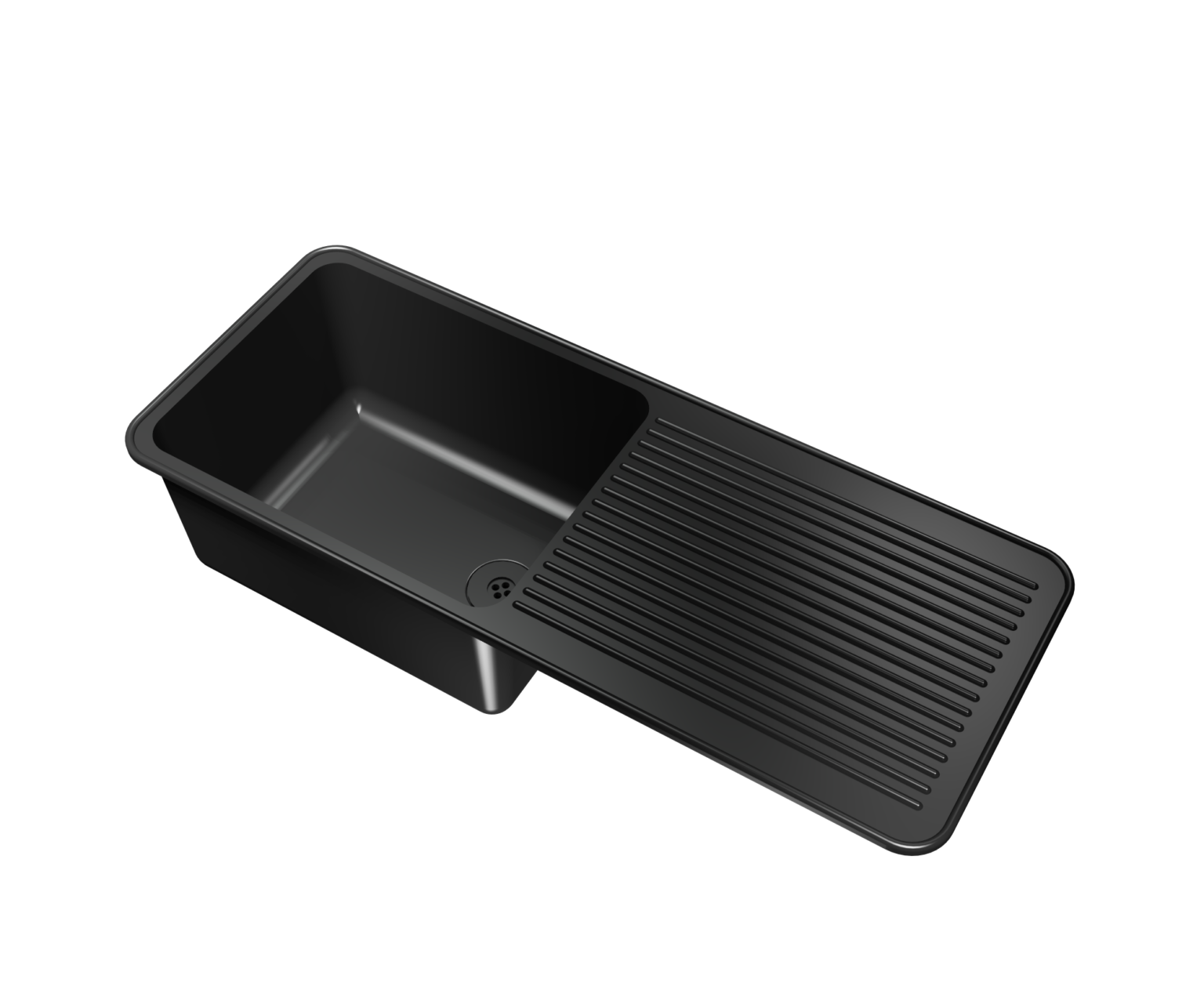 Epoxy DropIn Sink with Drainboard