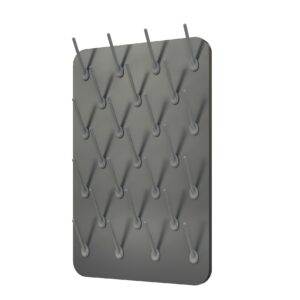 Volcano Phenolic Peg Board, 30" x 20" with 25 pegs